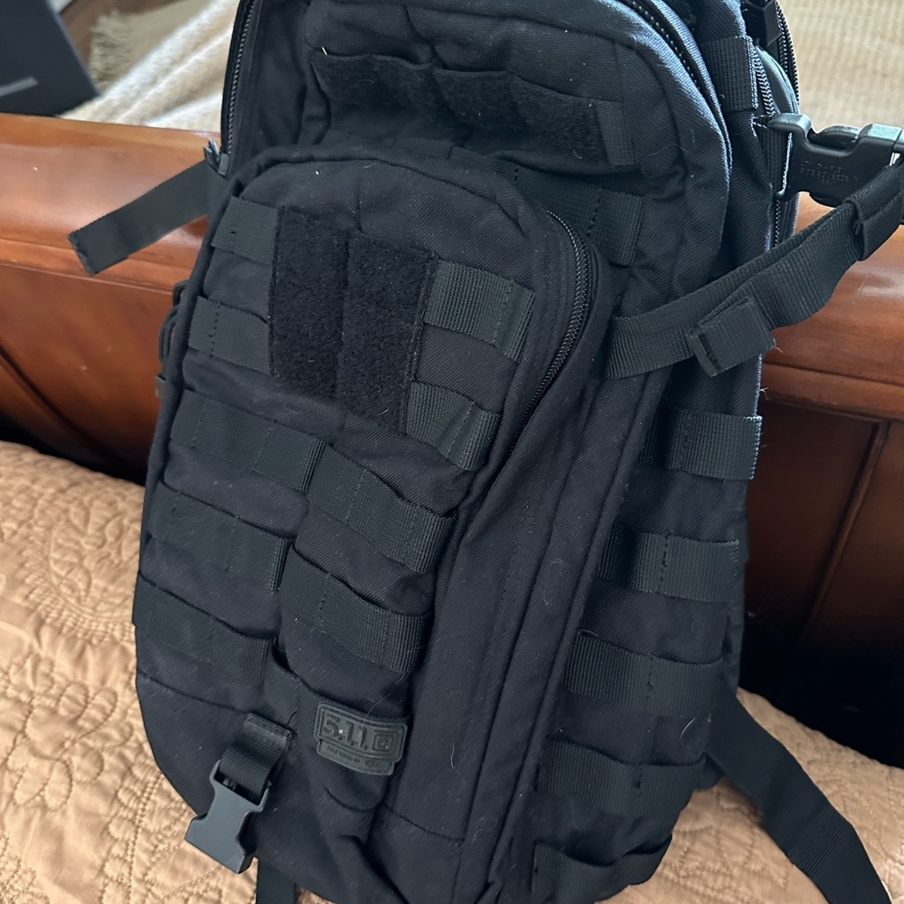 5.11 Tactical Black MOLLE Compact Assault Backpack